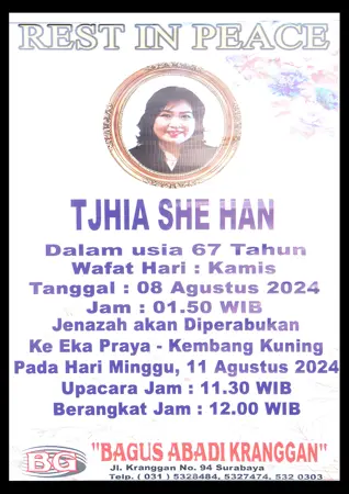 Tjhia She Han first banner