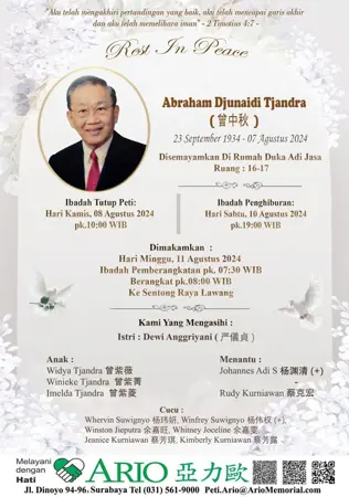 Abraham Djunaidi Tjandra first banner