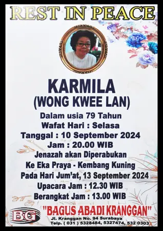 Karmila first banner