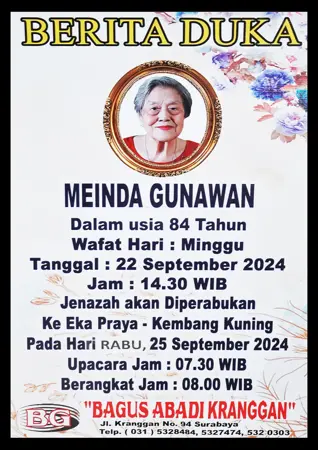 Meinda Gunawan first banner