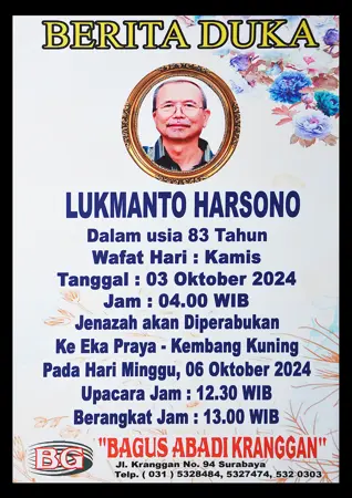 Lukmanto Harsono first banner