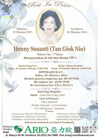 Henny Susanti first banner
