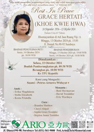 Grace Hertati first banner