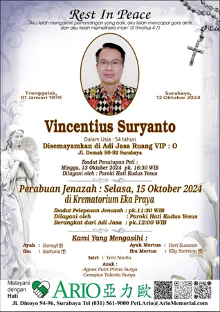 Vincentius Suryanto first banner