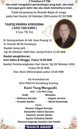 Taufiq Hendra Koesoema first banner