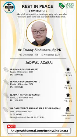Dr. Ronny Sindunata, SpPK second banner