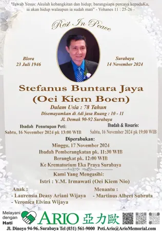 Stefanus Buntara Jaya first banner