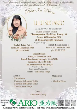 Lulu Sugiarto first banner