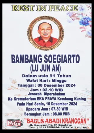 Bambang Soegiarto first banner