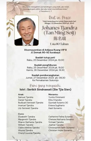 Johanes Tjandra first banner