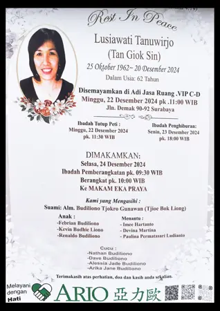 Lusiawati Tanuwirjo first banner