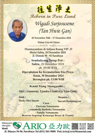 Wigadi Surjosuseno first banner