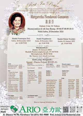 Margaretha Fiendawati Gunawan first banner