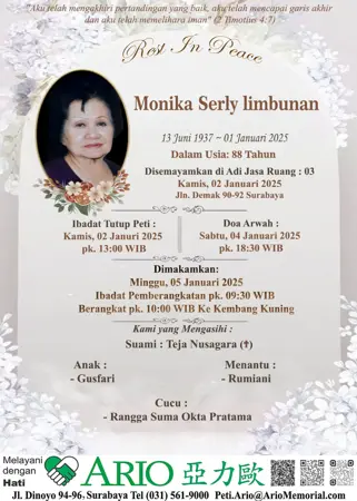 Monika Serly Limbunan first banner