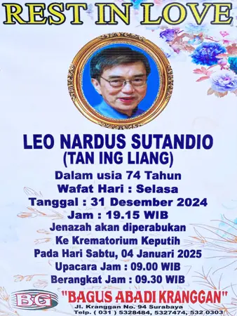 Leo Nardus Sutandio first banner