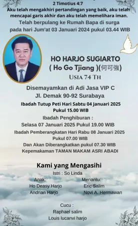 Ho Harjo Sugiarto first banner