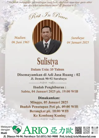 Sulistya first banner