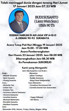 Budi Susanto first banner