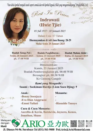 Indrawati first banner