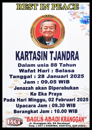 Kartasin Tjandra first banner