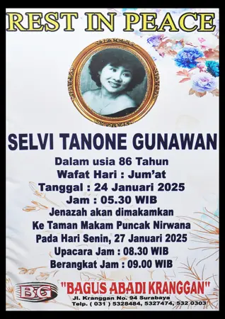 Selvi Tanone Gunawan first banner
