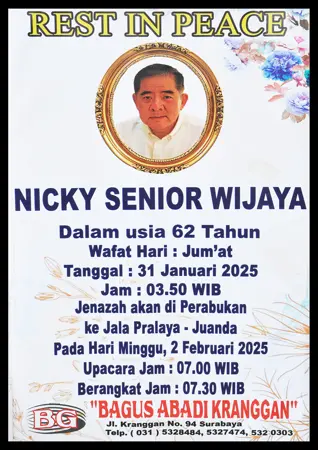 Nicky Senior Wijaya first banner