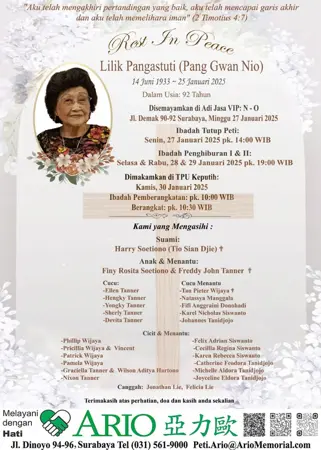 Lilik Pangastuti first banner