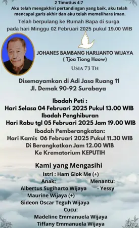 Johanes Bambang Harijanto Wijaya first banner