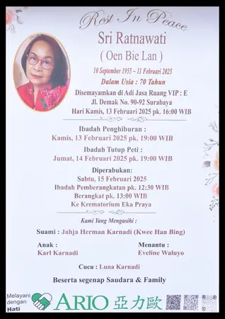 Sri Ratnawati first banner