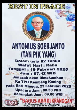 Antonius Soerjanto first banner