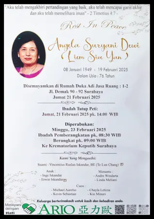 Angela Suryani Dewi first banner