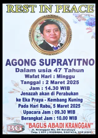 Agong Suprayitno first banner