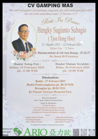 Hengky Sugianto Subagio first banner