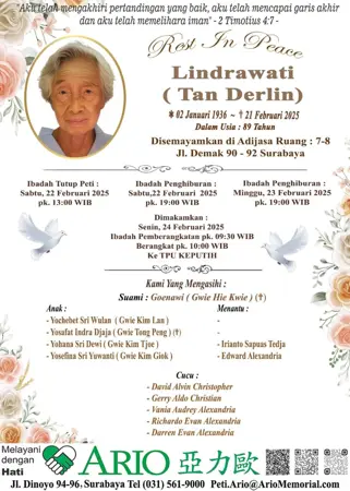 Lindrawati first banner