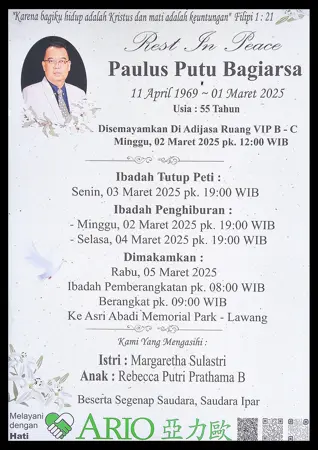 Paulus Putu Bagiarsa first banner