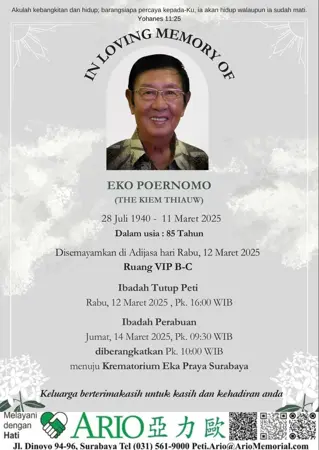 Eko Poernomo first banner