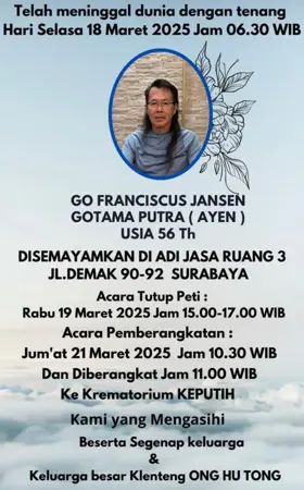 Go Fransiscus Jansen first banner