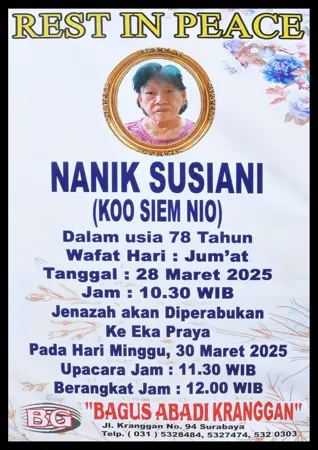 Nanik Susiani first banner