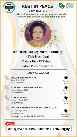 dr. Helen Nangoy Nirwan Sumargo first banner