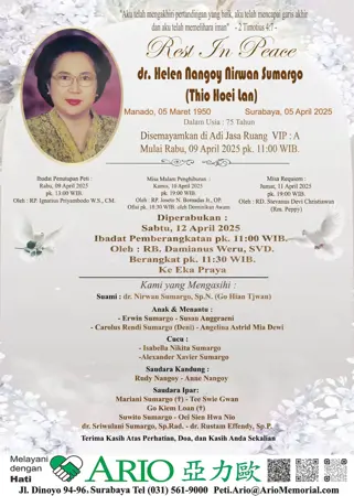 dr. Helen Nangoy Nirwan Sumargo second banner