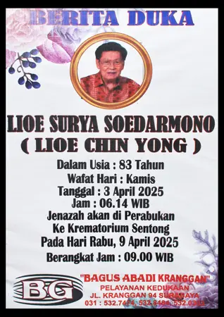 Lioe Surya Soedarmono first banner