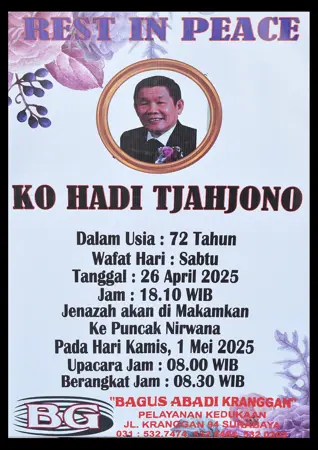 Ko Hadi Tjahjono first banner
