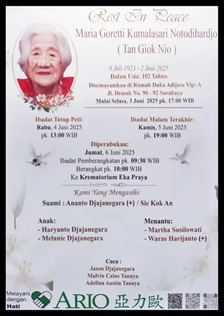 Maria Goretti Kumalasari Notodihardjo first banner