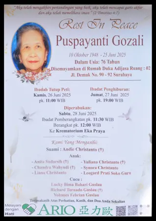 Puspayanti Gozali first banner