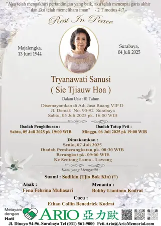 Tryanawati Sanusi first banner