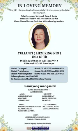 Yulianti first banner