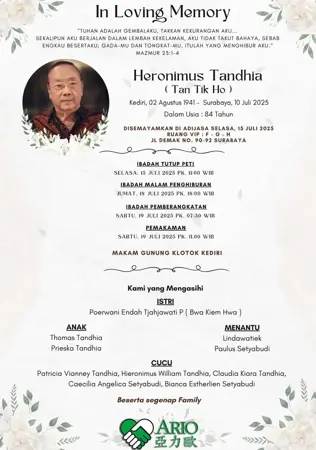 Heronimus Tandhia first banner