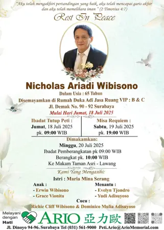 Nicholas Ariadi Wibisono first banner
