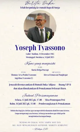 Yoseph Tyassono first banner
