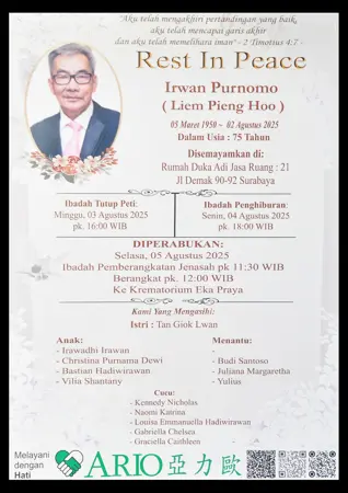 Irwan Purnomo first banner